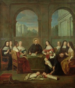 セントビンセントデポールと慈善の姉妹、1729年頃